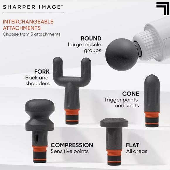 ✨The Sharper Image - Powerboost Deep Tissue Percussion Massager Version 2.0✨ - Picture 3 of 16
